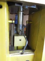 26 Loosening set screw to allow disconnection of micrometer from stack (Large).JPG