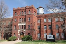 Thomas D. Murphy Co. main building entrance, Red Oak, Iowa.jpg