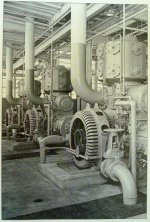 IR compressors at Briggs & Stratton, Wauwatosa, Wisconsin, new in 1954 01.jpg