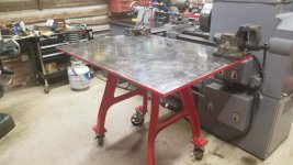 Finished table in tool cabin.jpg