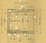 bronzen lager voorraan draaibank tekening.png