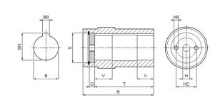 Bonfig TA 125 output shaft 01.jpg