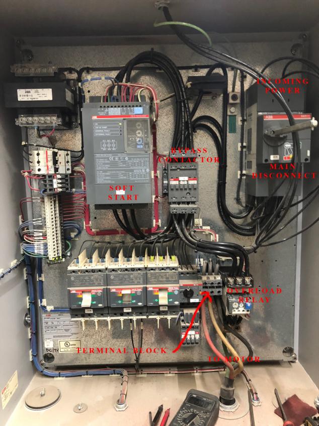 Help with motor control electrical problem