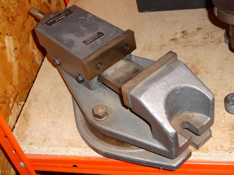 Old Vise Drill Press/ Milling Machine Vise