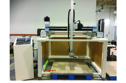 CNC Router for concrete printing