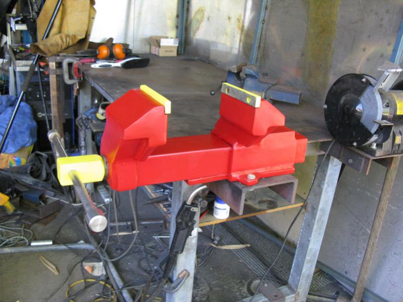 Largest bench style vise