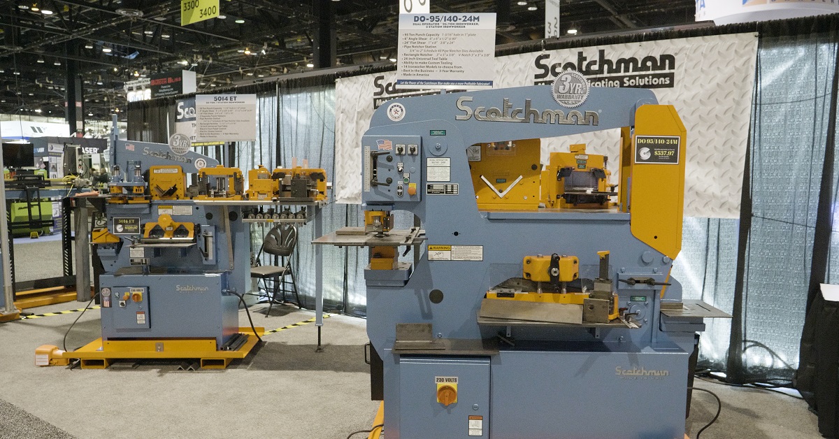 Scotchman Industries Presents the Hydraulic Ironworker at FABTECH 2019